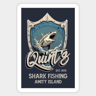 Quint's Shark Fishing 1975 Sticker